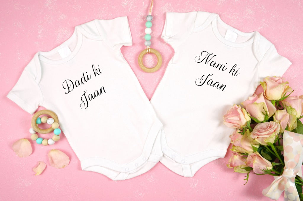 Baby Onesie - Dadi / Nani ki jaan