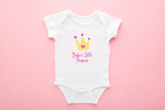 Baby Onesie - Baba's Little Princess