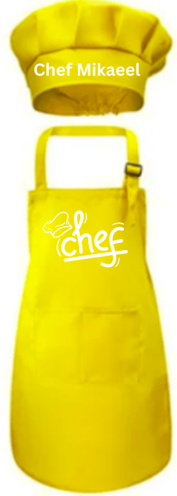 Chef Apron and Hat Set