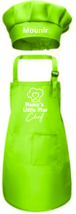 Chef Apron and Hat Set