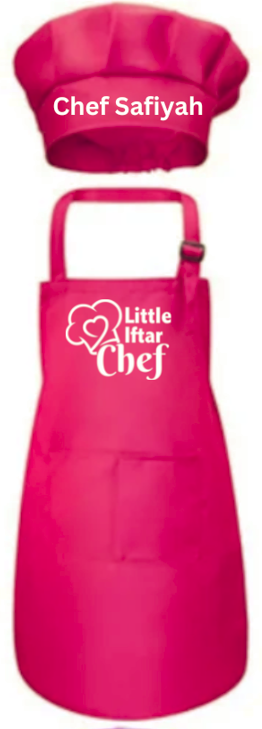 Chef Apron and Hat Set