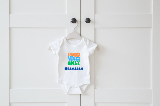 Copy of Baby Onesie - Good Vibes Only Ramadan