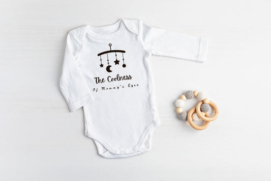 Baby Onesie - The Coolness of Mommy's Eyes