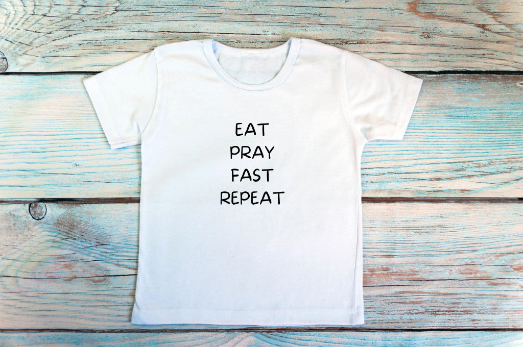 Toddler & Youth T-shirt - Eat Pray Fast Repeat